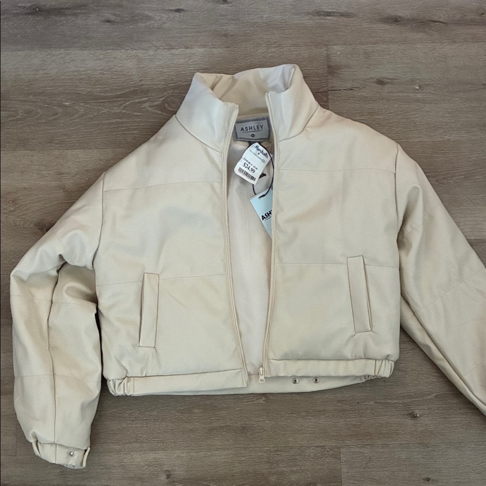 Ashley By 26 International Cream Jacket